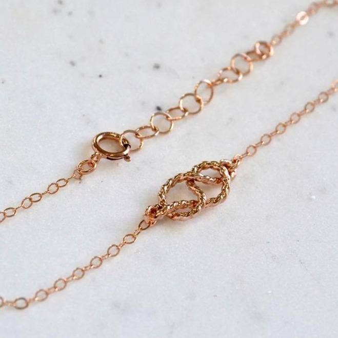 Sailor Knot armband - nautiska båtliv rep knut charm för wholesale av Foamy Wader