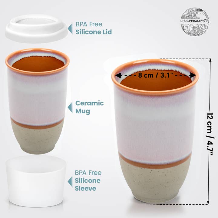 Nova Ceramics - Wholesale Coffee Mug - Horizon Cup