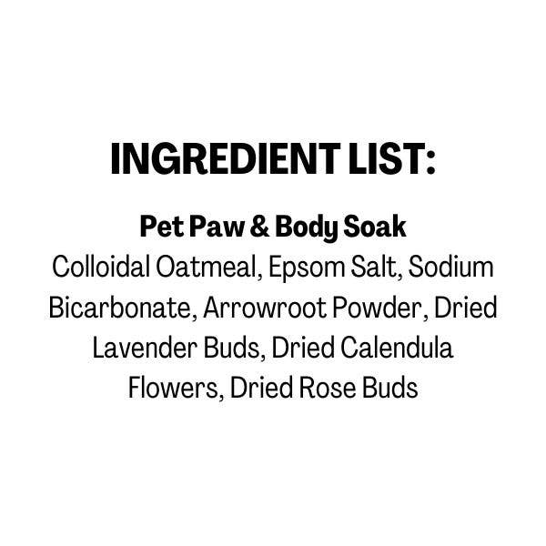 Simply Sage Dog Treats, LLC - Wholesale Bath Soak/Milk - White-Label Unscented Oatmeal Bath, Paw, Body and Foot Soak5