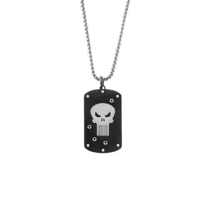 Halsband The Punisher - Marvel för wholesale av Disney Jewels