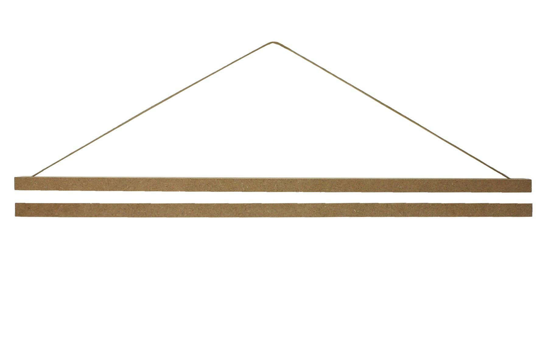 Close Up GmbH - Vendita all'ingrosso Poster - Striscia magnetica per poster 41cm coppia di MDF naturale2