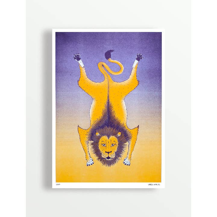 Lion pour la vente par Ophelie Lhuire