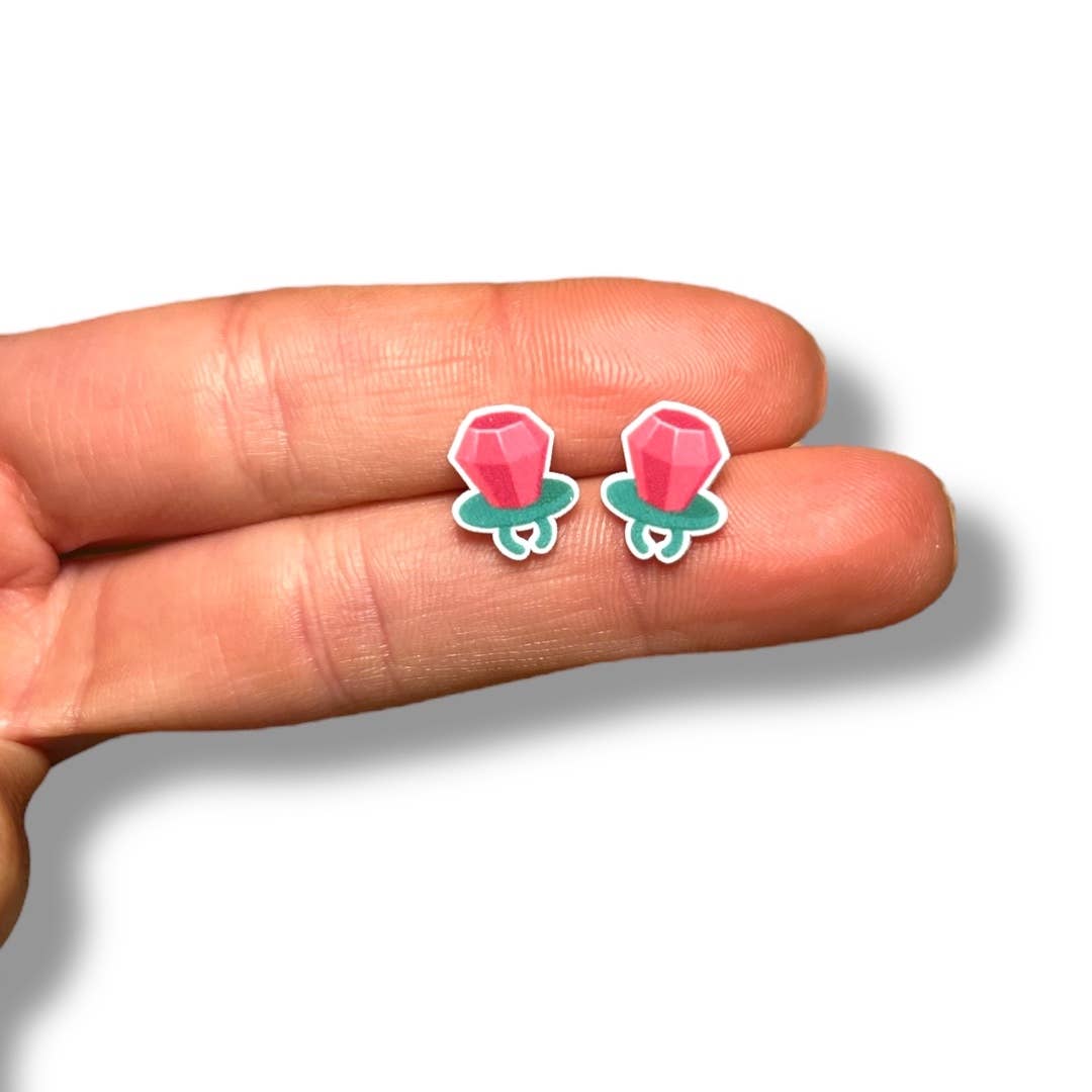 Sona Studio - Wholesale Stud/Post Earrings - Ring Pop Earrings2