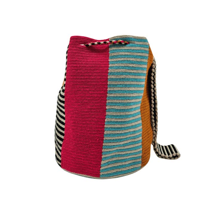 Origin Colombia – wholesale Axelväska - Dam – Jade Fair-Trade Wayuu-väska, Autentiska Colombianska Handväskor4