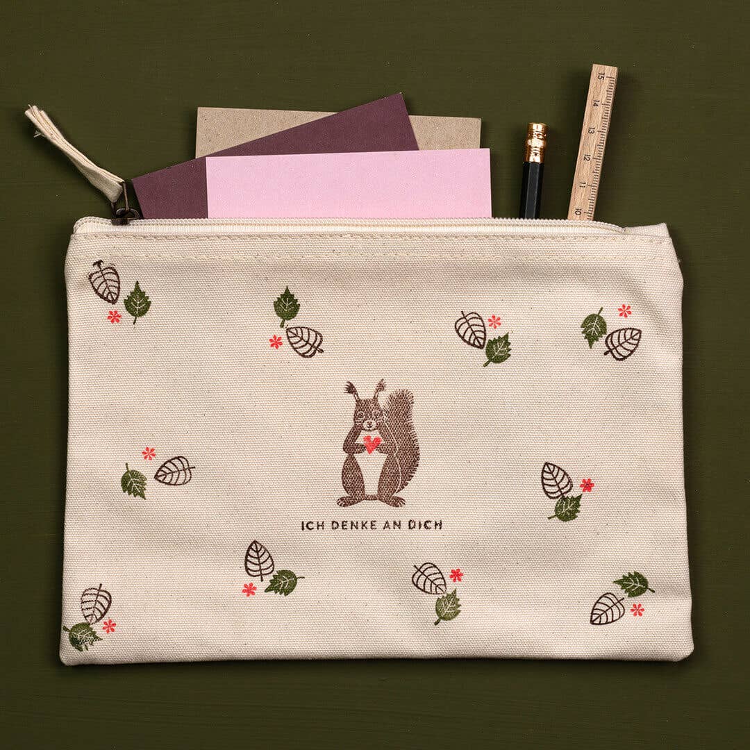 Perlenfischer - Wholesale Rubber/Decorative Stamp - 5x Stamp | Squirrel 24