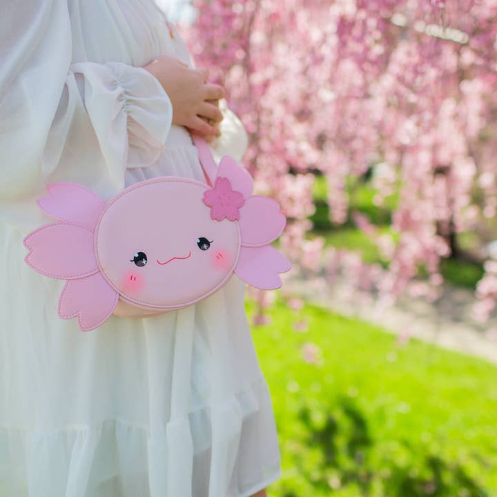 Agi Jagi Shop - Wholesale Crossbody bag – Women's - Agi the Axolotl Crossbody Purse14