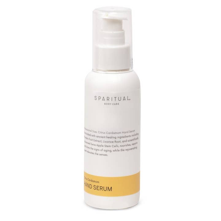 Citrus Cardamom Hand Serum PRO Size for wholesale by SPARITUAL