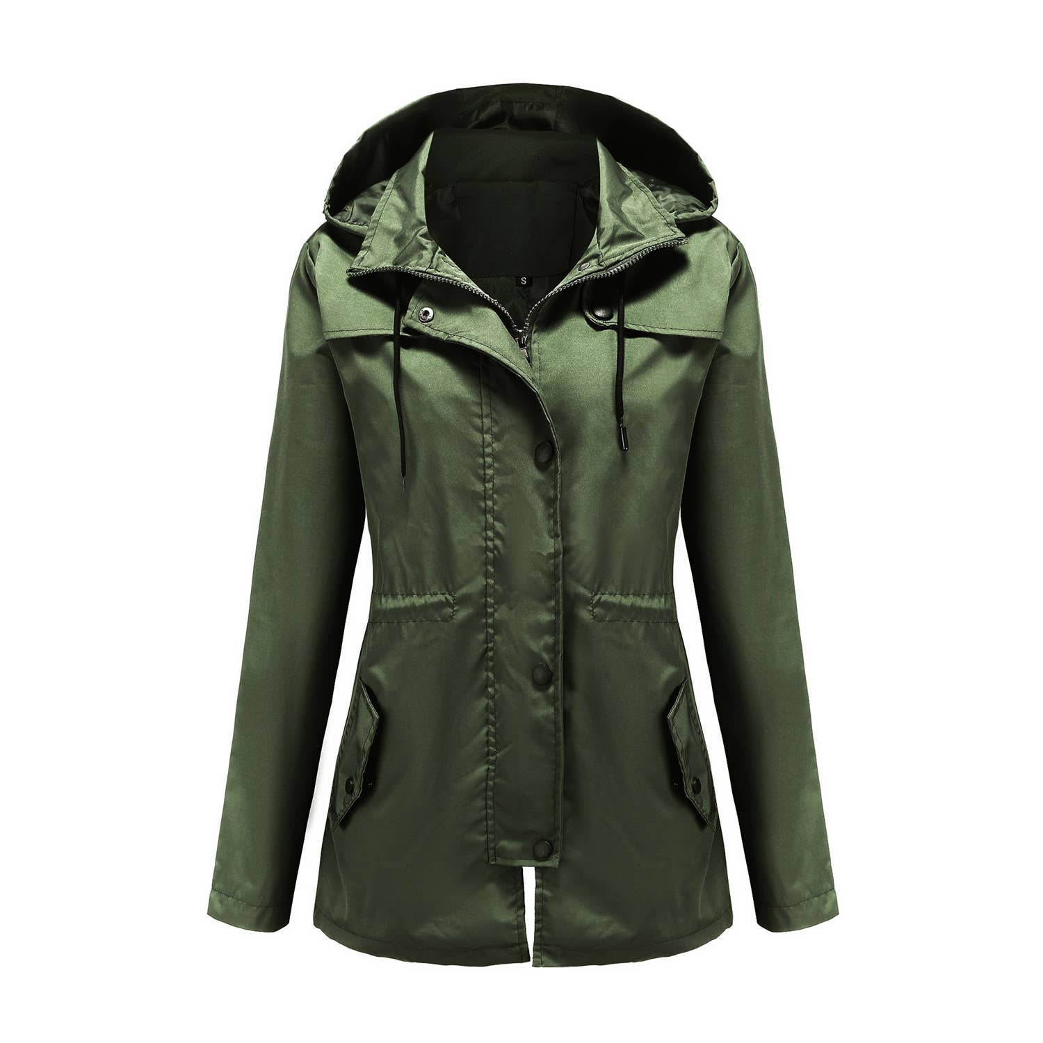 Lily Clothing - Wholesale Coat - Women's - Mid-length cardigan hooded coat4
