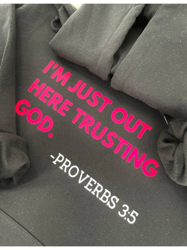 Simply Grateful Designz - Wholesale Graphic Sweatshirt - Women's - Trusting in God Proverbs 3:5 Tee/Sweatshirt/Hoodie5