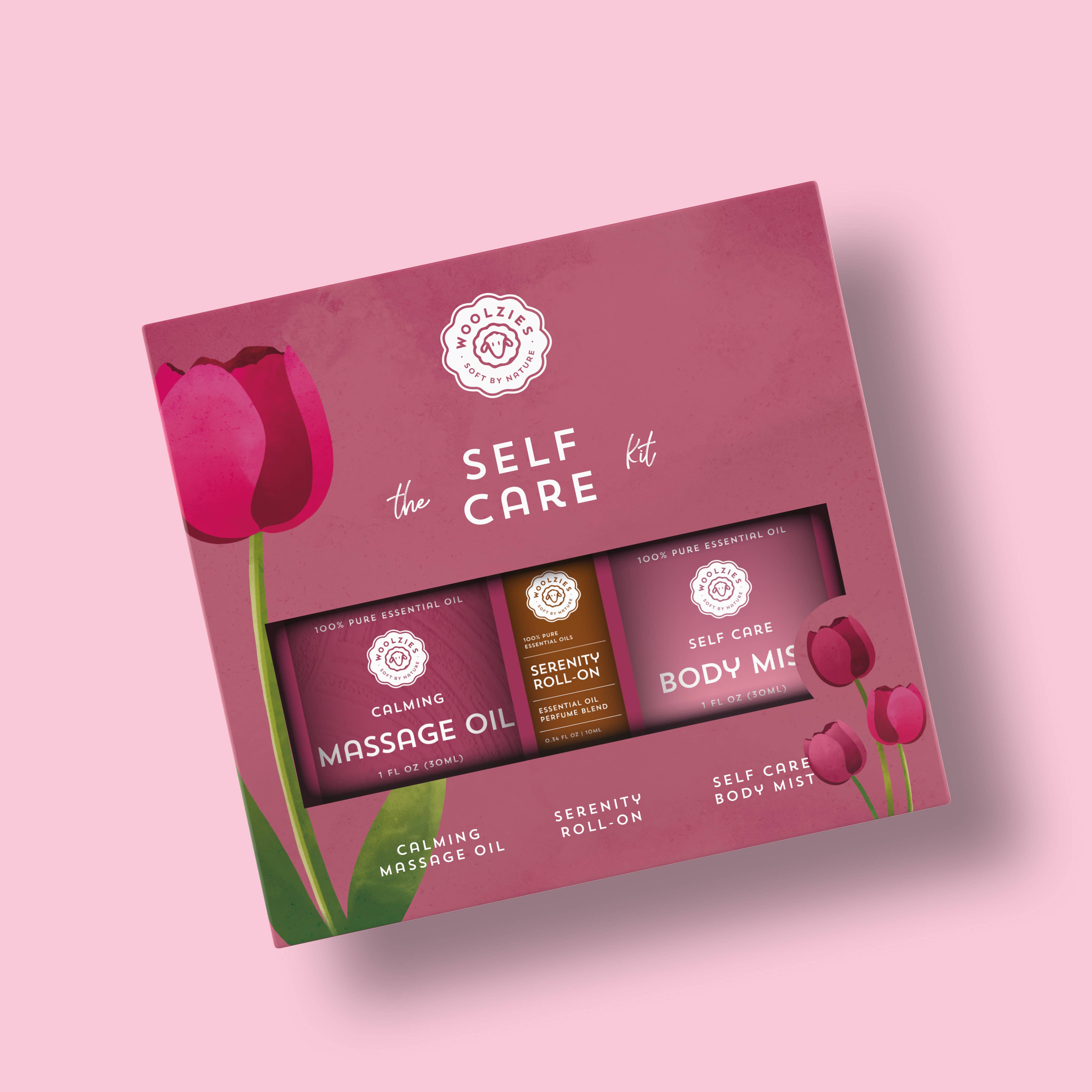 Woolzies – Engroshandel Æterisk olie – Self Care Kit1