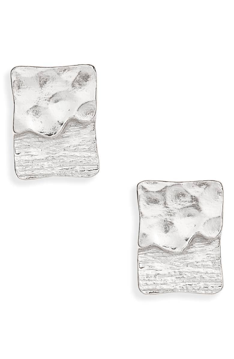 KARINE SULTAN - Wholesale Stud/Post Earrings - Textured Elongated Stud2