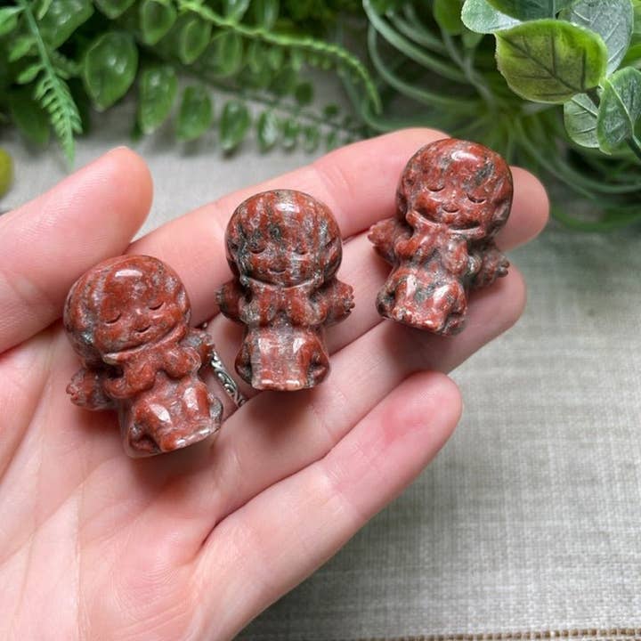Copper Ashes - Wholesale Spiritual Stone/Crystal - Crystal Cherub Angel5