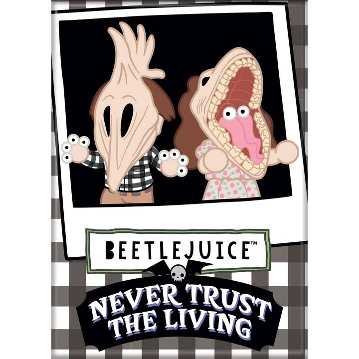Ata-Boy - Wholesale Magnet - Beetlejuice Barbara and Adam Monster Magnet