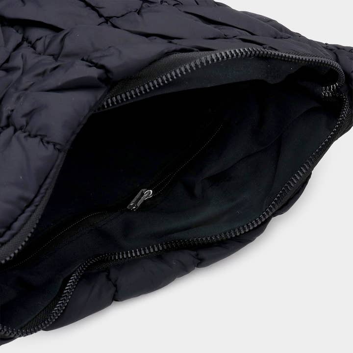 Sensibling Corp. - Wholesale Shoulder Bag - Women's - Quilted Puffer Tote / Shoulder Bag Cloud Bag11