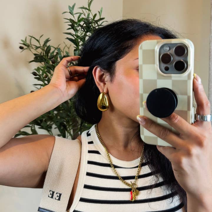 Forgyldt dråbeørering for engroshandel hos Everlume