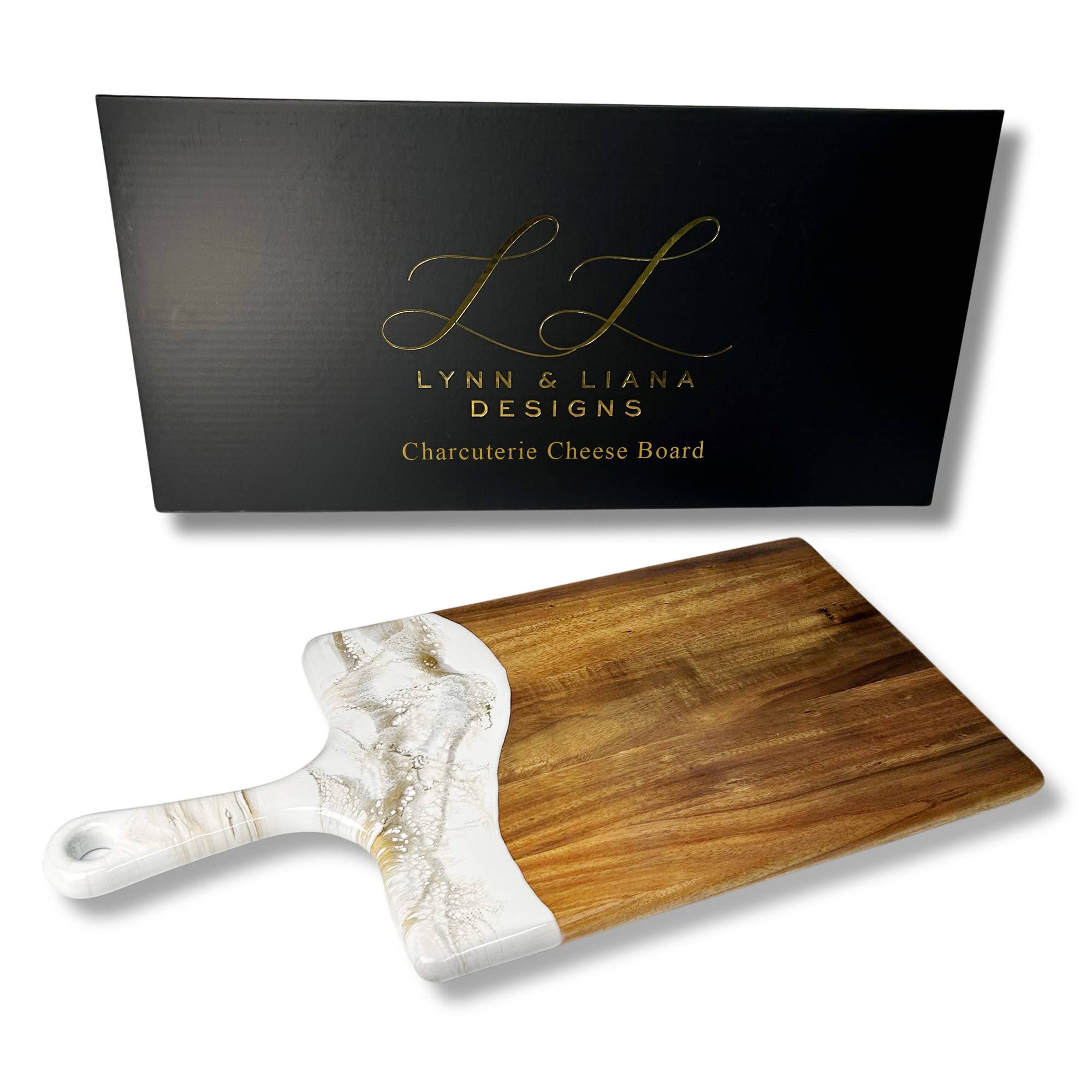 Lynn & Liana Designs - Wholesale Cheese Board - Resin Cheese / Charcuterie Board - Large 10"x20" NO TARIFFS!3