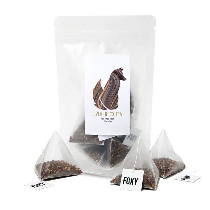 Liver Detox Loose Leaf Tea for wholesale by Foxy Tea®