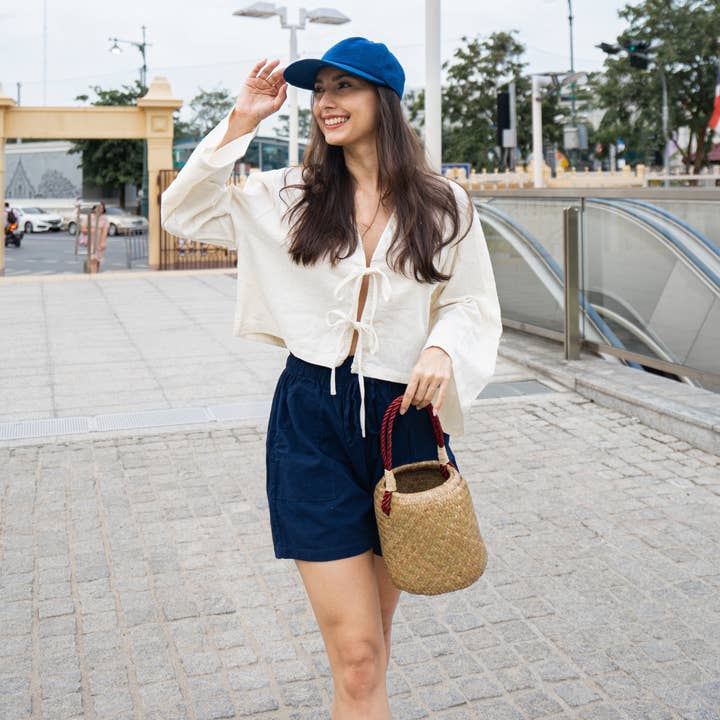 Dame Pach Bangkok - Wholesale Blouse - Women's - Women's cotton top with bows 6