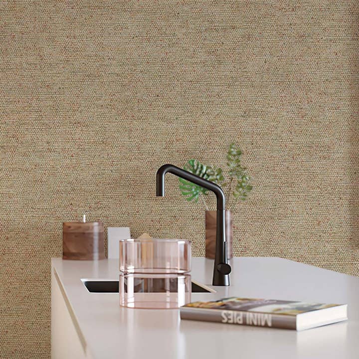 Textured Brown Embossed Wallpaper, Home Wall Decor, Aesthetic Wallpaper, Textured Wallcovering Non-Adhesive and Non-Peel for wholesale by Walloro Luxury Embossed Wallpaper