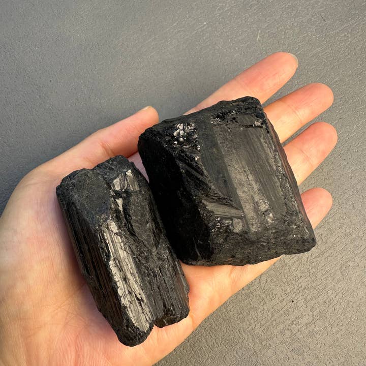 Moon Rituals - Wholesale Spiritual Stone/Crystal - Large High Quality Raw Black Tourmaline, Christmas Crystal Gift4