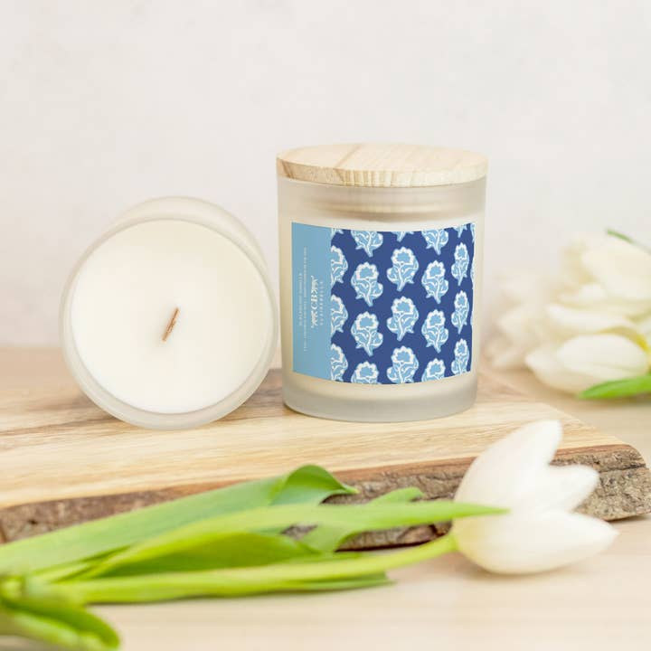 Clairebella Personalized Gifts & Pillows - Venta al por mayor Velas en tarros - Vela Maya | Aroma de Mora y Vainilla | Vela de Cristal3