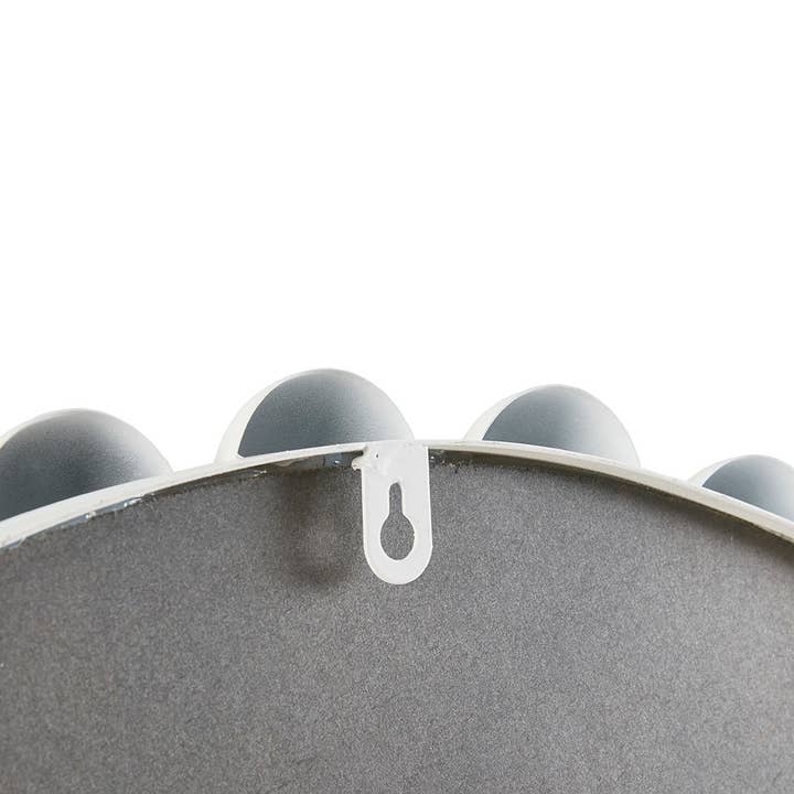 Olliix - Wholesale Wall Mirror - Round Iron Framed Wall Decor Mirror, Matte White6