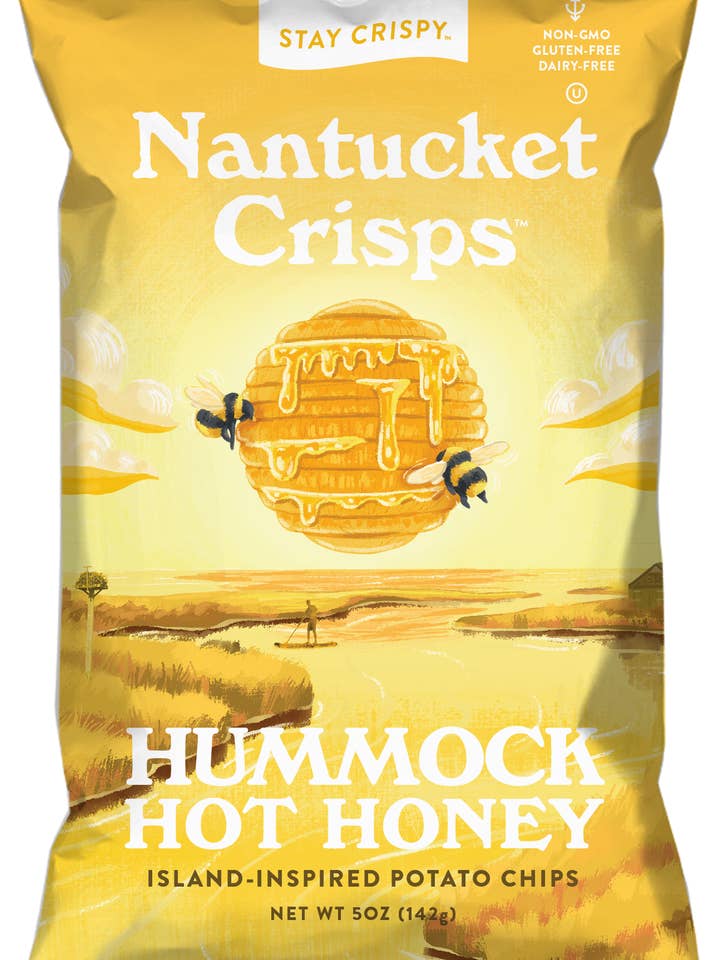 Hummock Hot Honey 5oz for wholesale by Nantucket Crisps