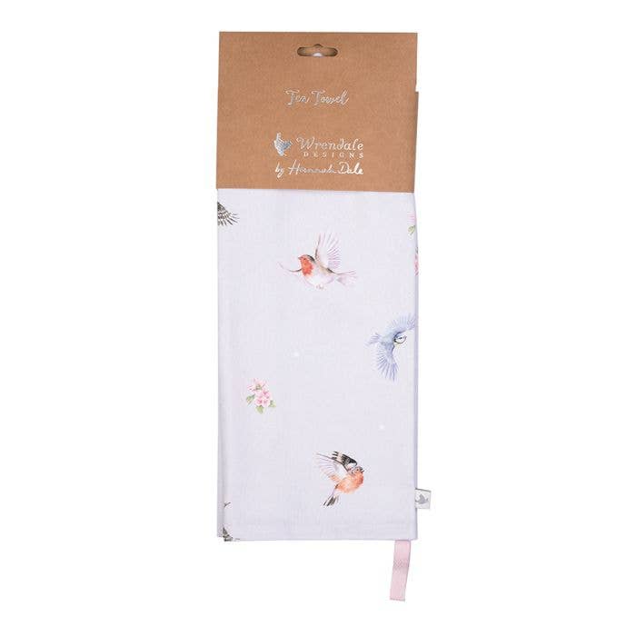 Wrendale Designs - Wholesale Tea Towel - Feathered Friends Tea Towel3