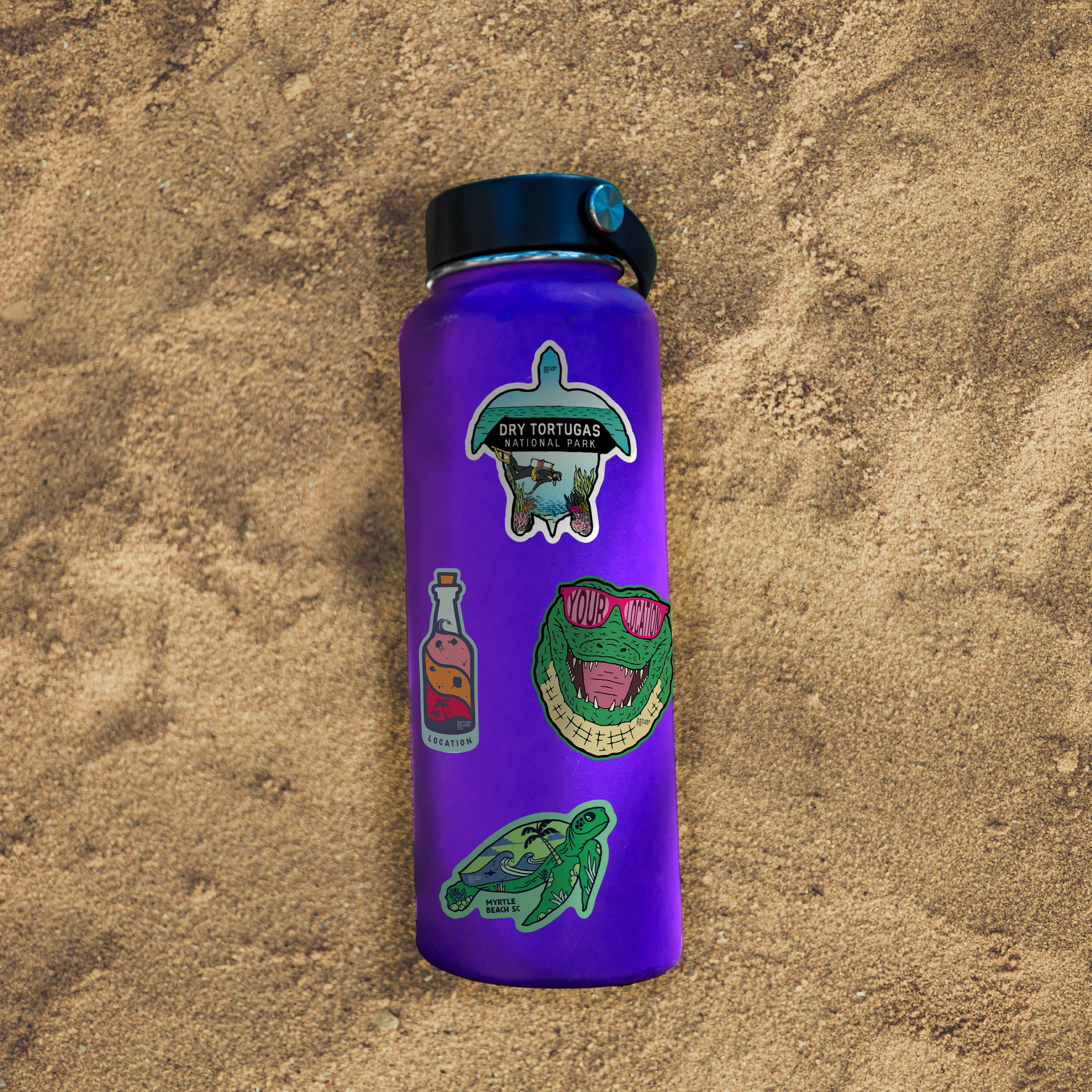 Nature Bound Co - Wholesale Sticker - Large Mouth Bass Sticker | Orange1