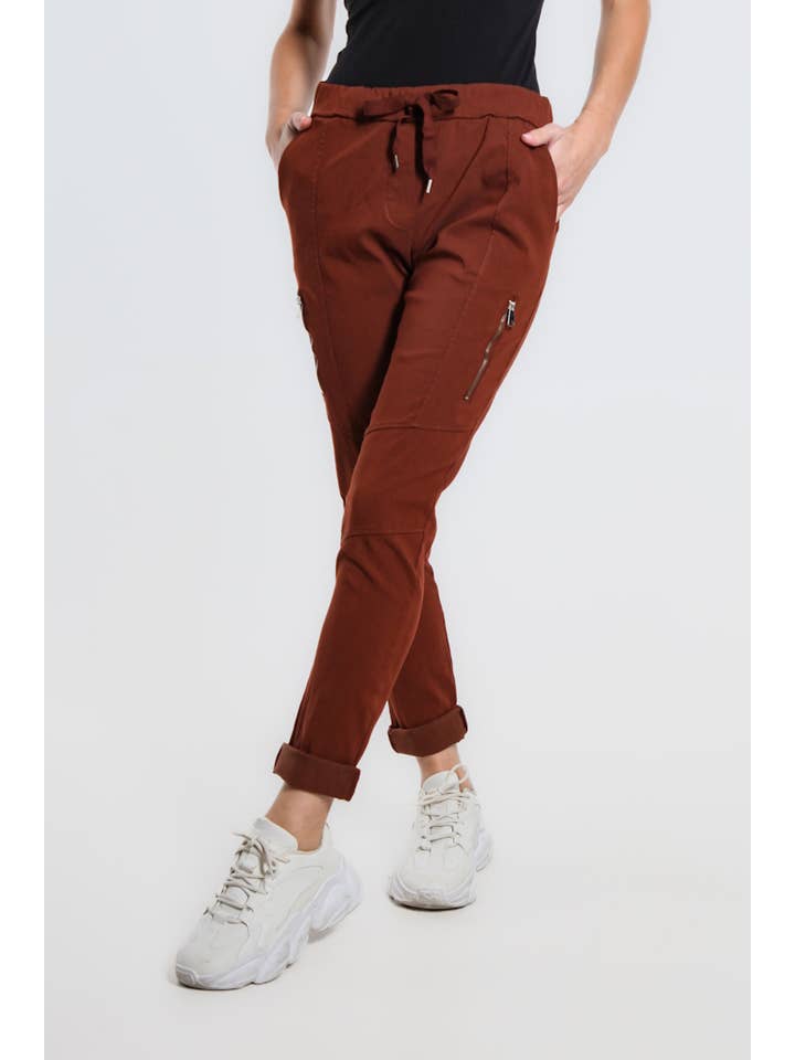 TINA Stephens Italy/Tees By Tina - Wholesale Pants - Women's - Danica Side Zipper Pant (PL155)17