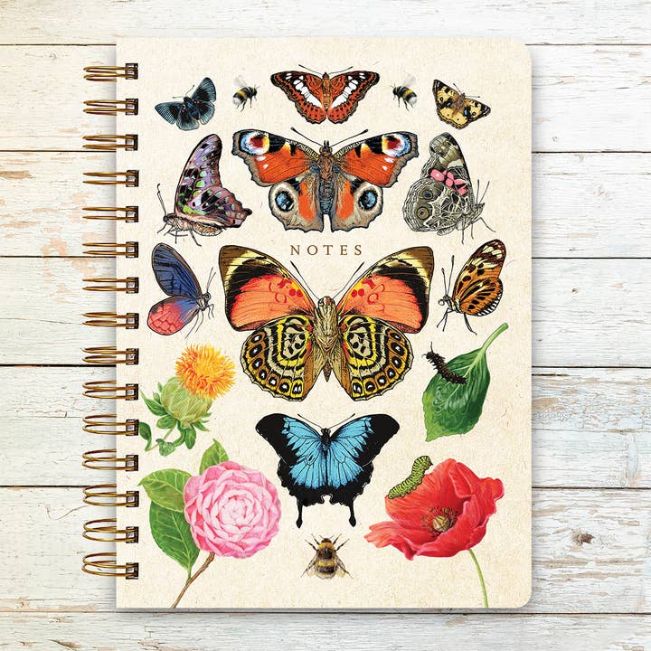 Caderno/Diário (Linhas) - Borboleta por atacado de Brook Isle