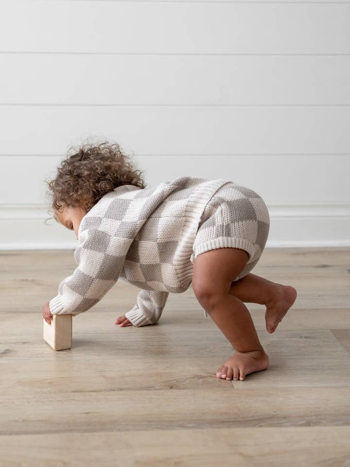 Yooushi - Wholesale Shorts - Baby - Checkered Knit Bloomers2