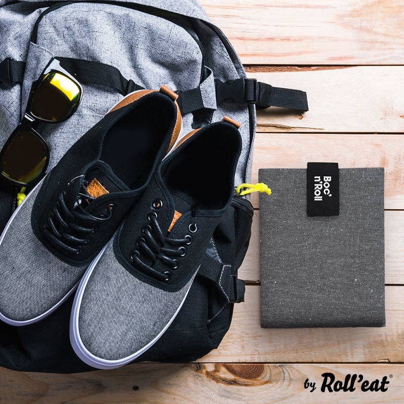 Brotzeit - Vendita all'ingrosso Involucro/sacchetto per alimenti - Roll'eat Boc`n`Roll NATURE Sandwich Wrap involucro per snack lavabile sacchetto per il pane5