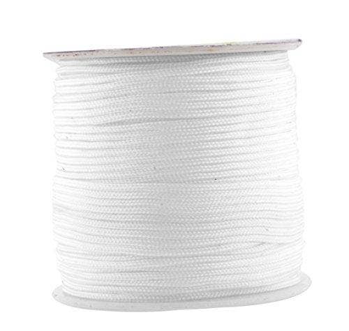 Mandala Crafts – wholesale Craft supplies – Mandala Crafts Nylon Satin Cord, Rattail Trim Thread for Chinese Knotting, Kumihimo, Beading, Macramé, Jewelry Making, Sewing30