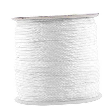 Mandala Crafts – wholesale Craft supplies – Mandala Crafts Nylon Satin Cord, Rattail Trim Thread for Chinese Knotting, Kumihimo, Beading, Macramé, Jewelry Making, Sewing30