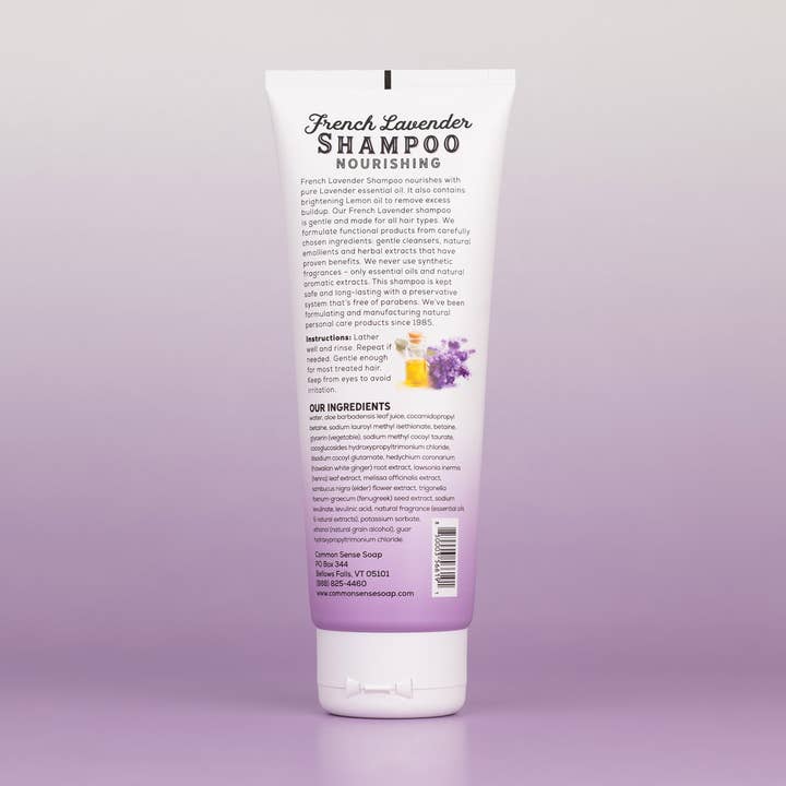 Common Sense Soap - Wholesale Hair Shampoo - French Lavender Shampoo2