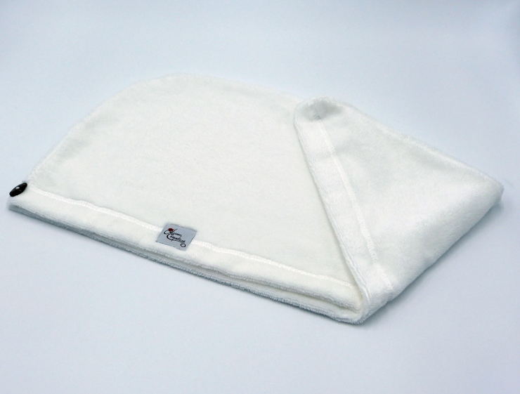 Maison Coquelicot - Wholesale Hair Towel/Wrap - natural bamboo fiber head towel2