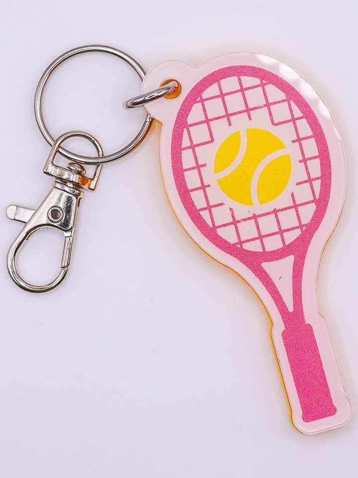 Tennis, Keychain for wholesale by Friendlily Press