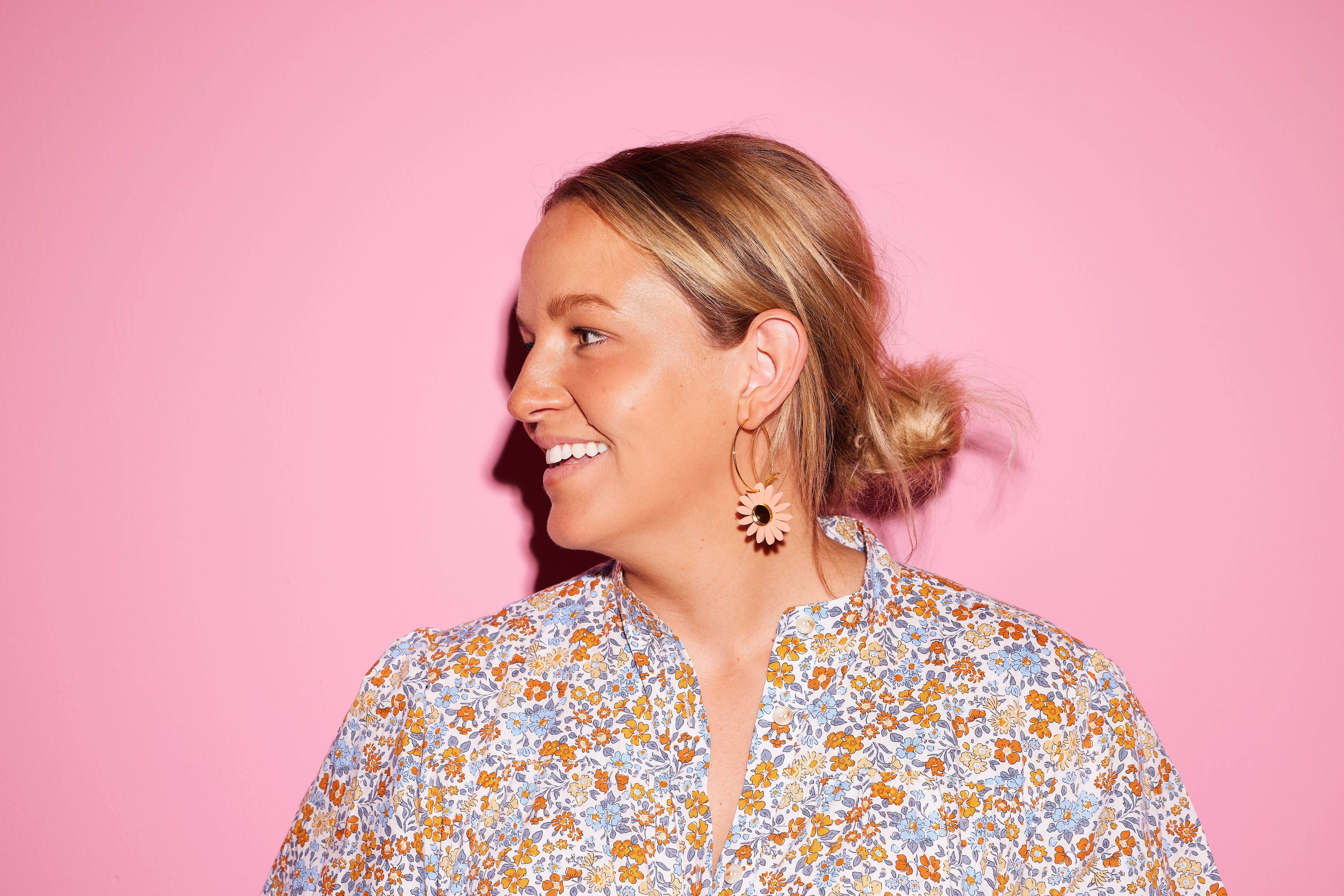 Emeldo - Wholesale Hoop Earrings - Daisy Hoops // Select Daisy Colour + Hoop15