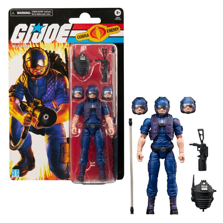 Entertainment Earth - Wholesale Figurine Toy - Kids - G.I. Joe Classified Series Retro Cardback Tele-Viper Figure9