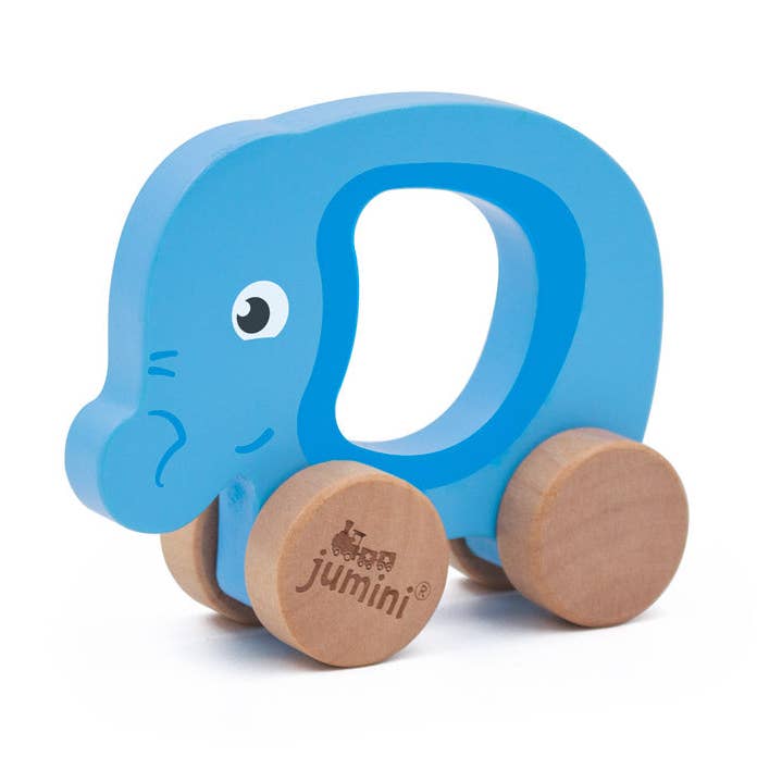 JUMINI Push Along Friends Elephant (Boxed) for wholesale by Inside Out Toys