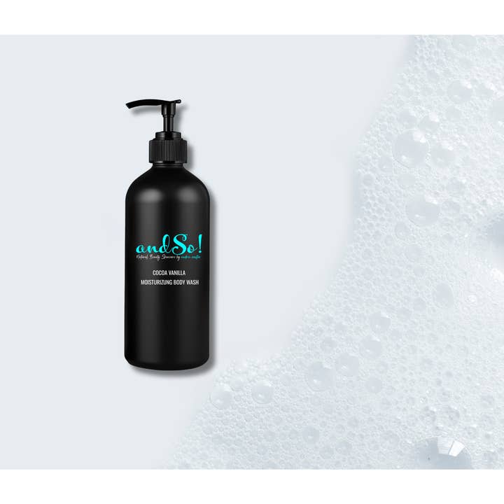 Gel Douche Hydratant à la Vanille et au Cacao pour la vente par Audrie Austin