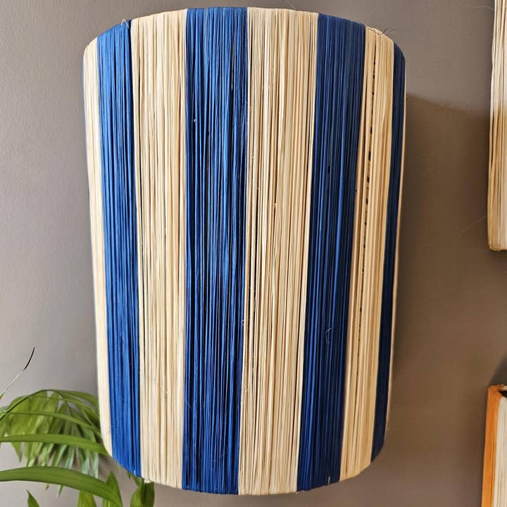 HandHappiness - Vente Appliques - Applique murale en raphia marocain8