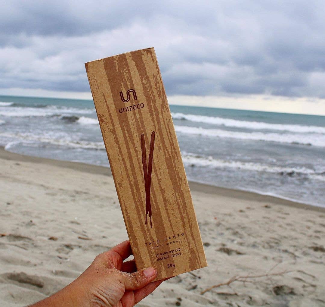 UNIZOCO - Vendita all'ingrosso Incensi - Bastoncini di Incenso Palo Santo Premium fatti a mano | 12 pezzi4