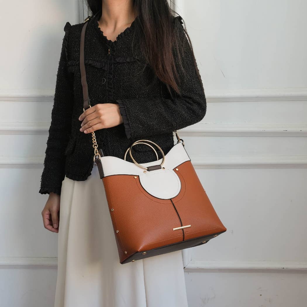 MKF Collection - Wholesale Top Handle Bag - Women's - MKF Kylie Top Handle Satchel Handbag Vegan Leather13