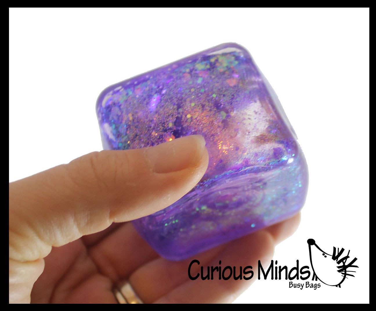 Curious Minds Toys – Engroshandel Klemmelegetøj - Børn og baby – 1 Sukkerterning Bold - Tykt Lim/Gel Sirup Melasse Stræk Ba2