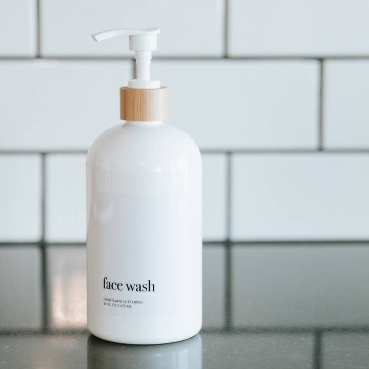 Face Wash Dispenser - Påfyllningsbara Flaskor - Dispenser Flaska för wholesale av Joie Designs Co. | Refillable Bottles