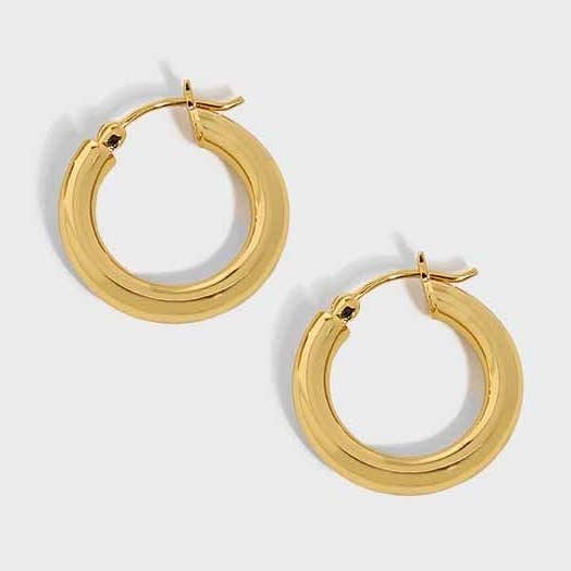 BLAIR CHUNKY HOOPS 2,2CM for wholesale by Love Local Jewelry