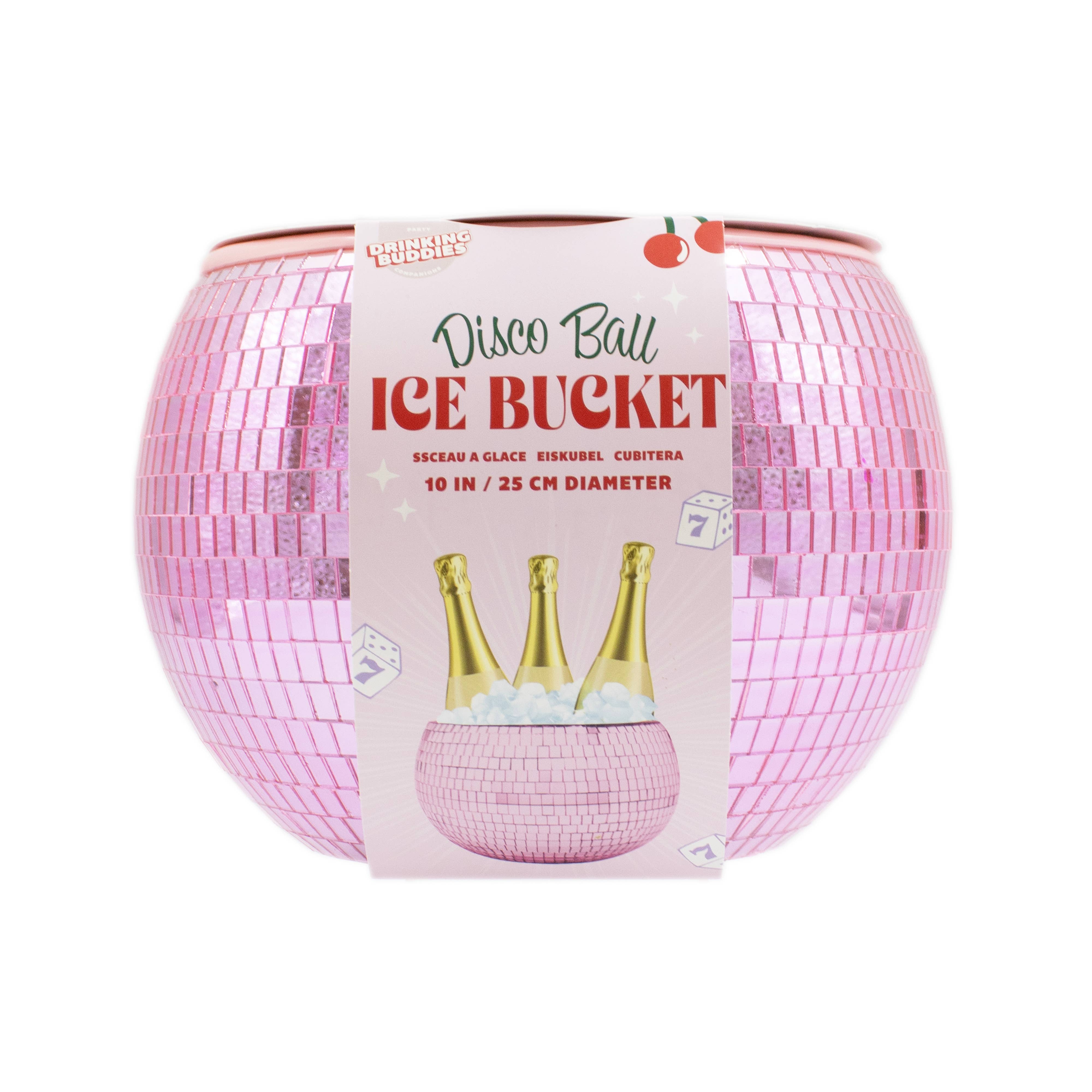 NPW - Wholesale Ice Bucket - Pink Disco Ice Bucket4
