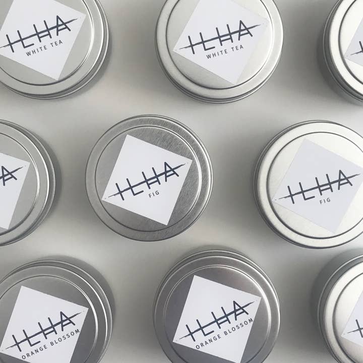 ILHA Candles - Wholesale Travel Candles - Orange Blossom - 4oz Travel Tin Soy Candle1